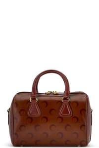 Picture of Moon Airbrushed Leather Strike Crossbody Bag