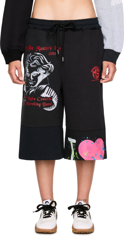 Marine Serre Regenerated Graphic Sweatshirts Sweatshorts