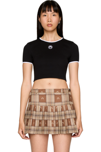 Picture of Moon Logo Jersey Cropped Top
