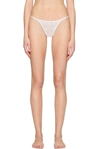 Picture of Recycled Mesh Flock Thong