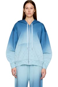 Picture of Moon Faded Fleece Zipped Hoodie