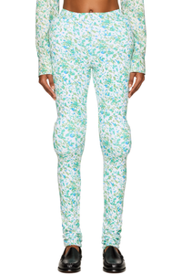 Picture of Printed Flowers Padded Jersey Leggings