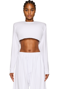 Picture of Padded Jersey Cropped Top