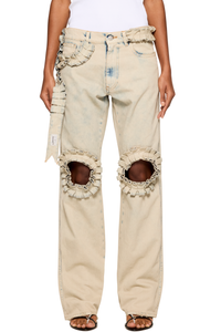 Picture of Ruffled Boyfriend Jeans