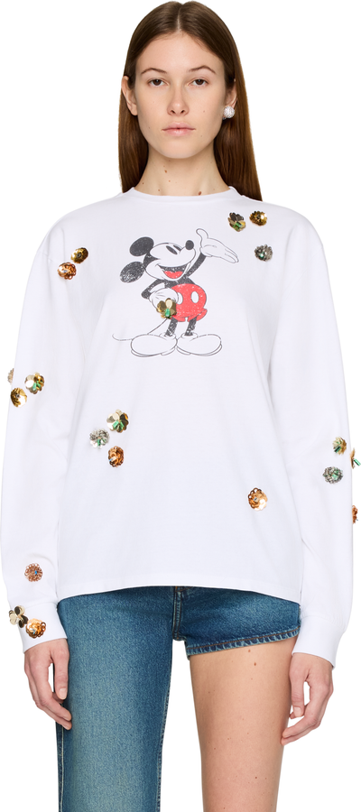 Coperni Disney x Coperni Mickey Long-Sleeved T-Shirt
