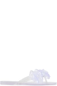 Picture of Silicone Flower Flip Flops