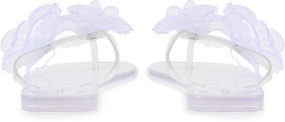 Coperni Silicone Flower Flip Flops