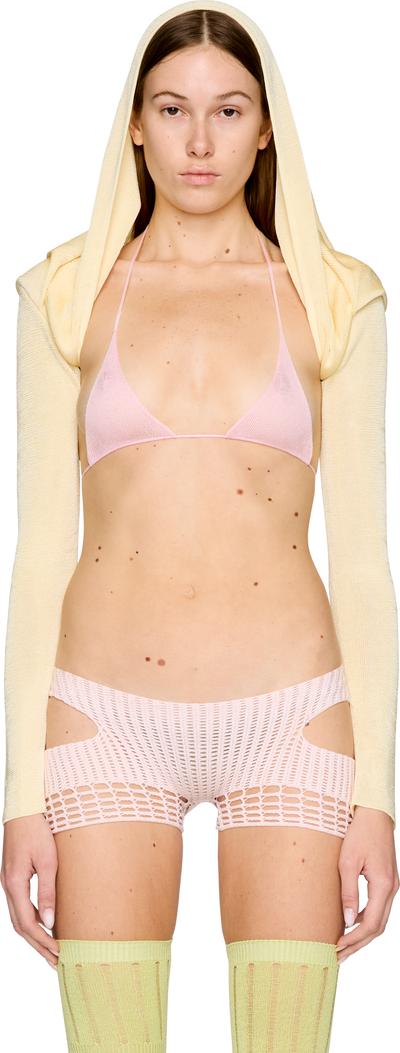 Isa Boulder Lowhood Shrug Top