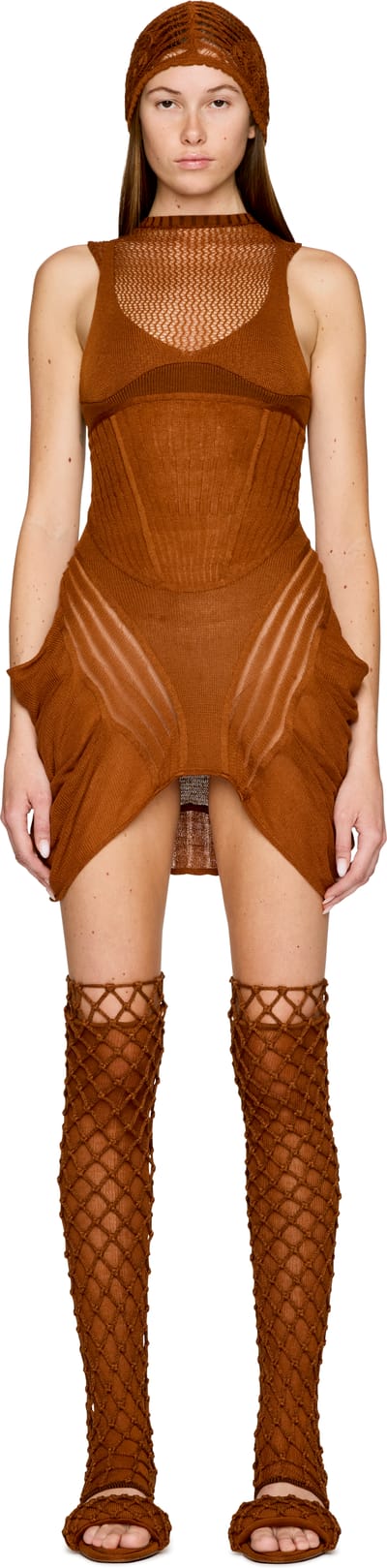 Isa Boulder Rider Drape Mini Dress