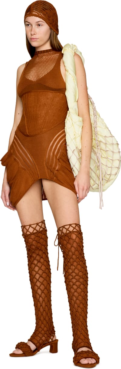 Isa Boulder Rider Drape Mini Dress