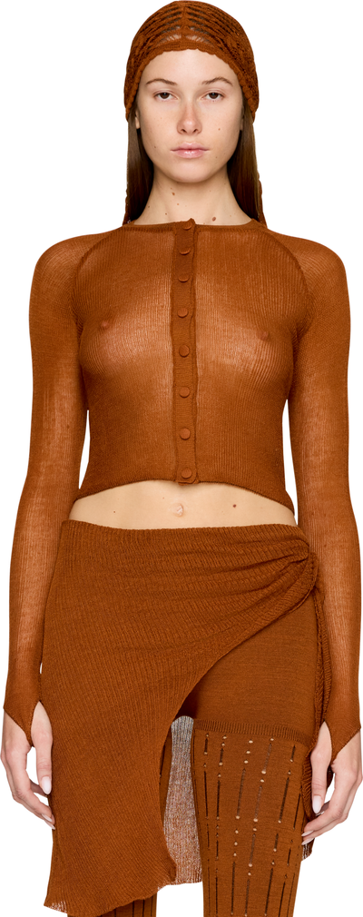 Isa Boulder Ricepaper Cardigan