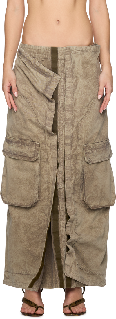 Y/Project Velcro Cargo Long Skirt