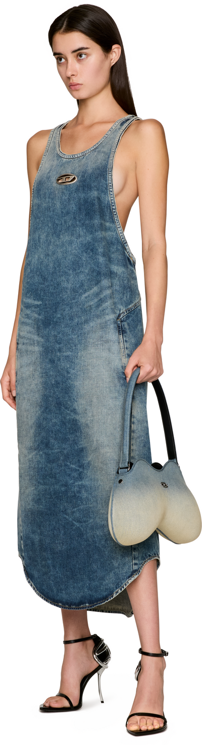 Diesel De-Mariana-S Denim Maxi Dress