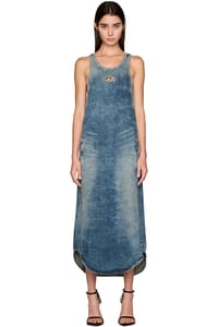 Picture of De-Mariana-S Denim Maxi Dress