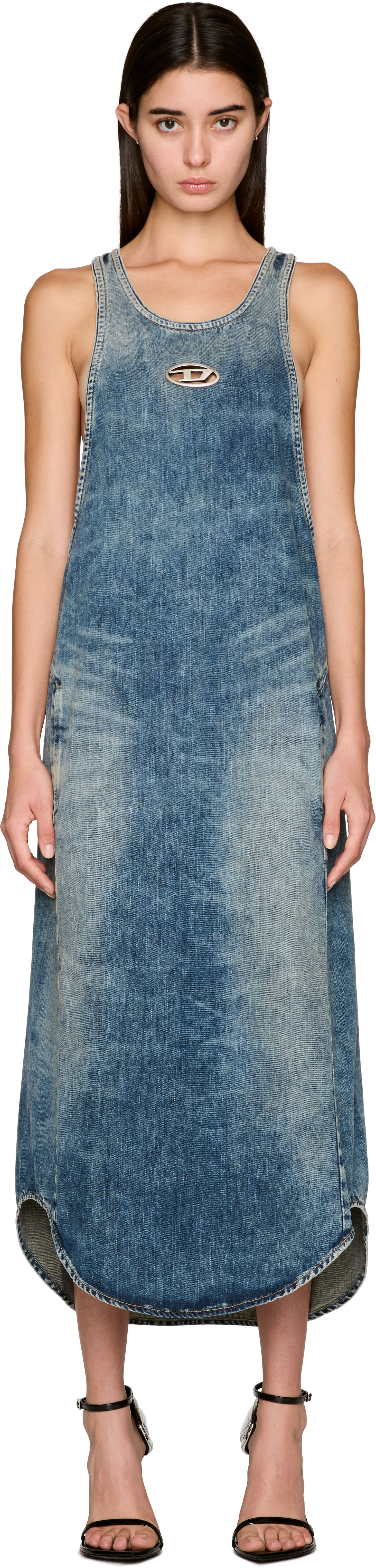 Diesel De-Mariana-S Denim Maxi Dress