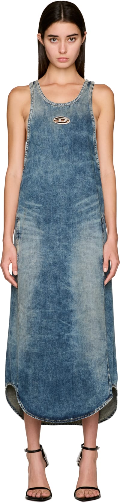 Diesel De-Mariana-S Denim Maxi Dress