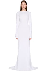 Picture of Jesse Long Sleeve X-Long Flare Maxi Dress