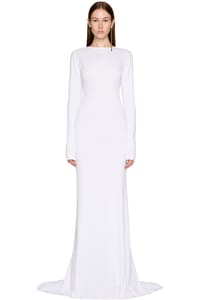Picture of Jesse Long Sleeve X-Long Flare Maxi Dress