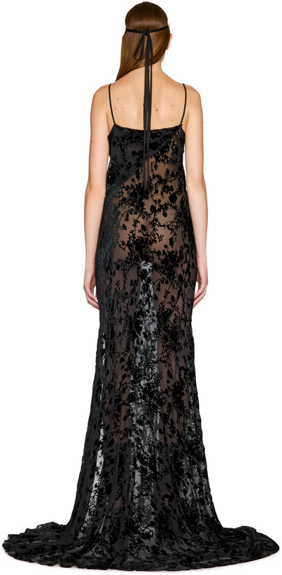 Ann Demeulemeester Aaricia Long Bias Slip Maxi Dress