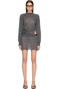 Picture of Buckle Cut-Out Mini Dress
