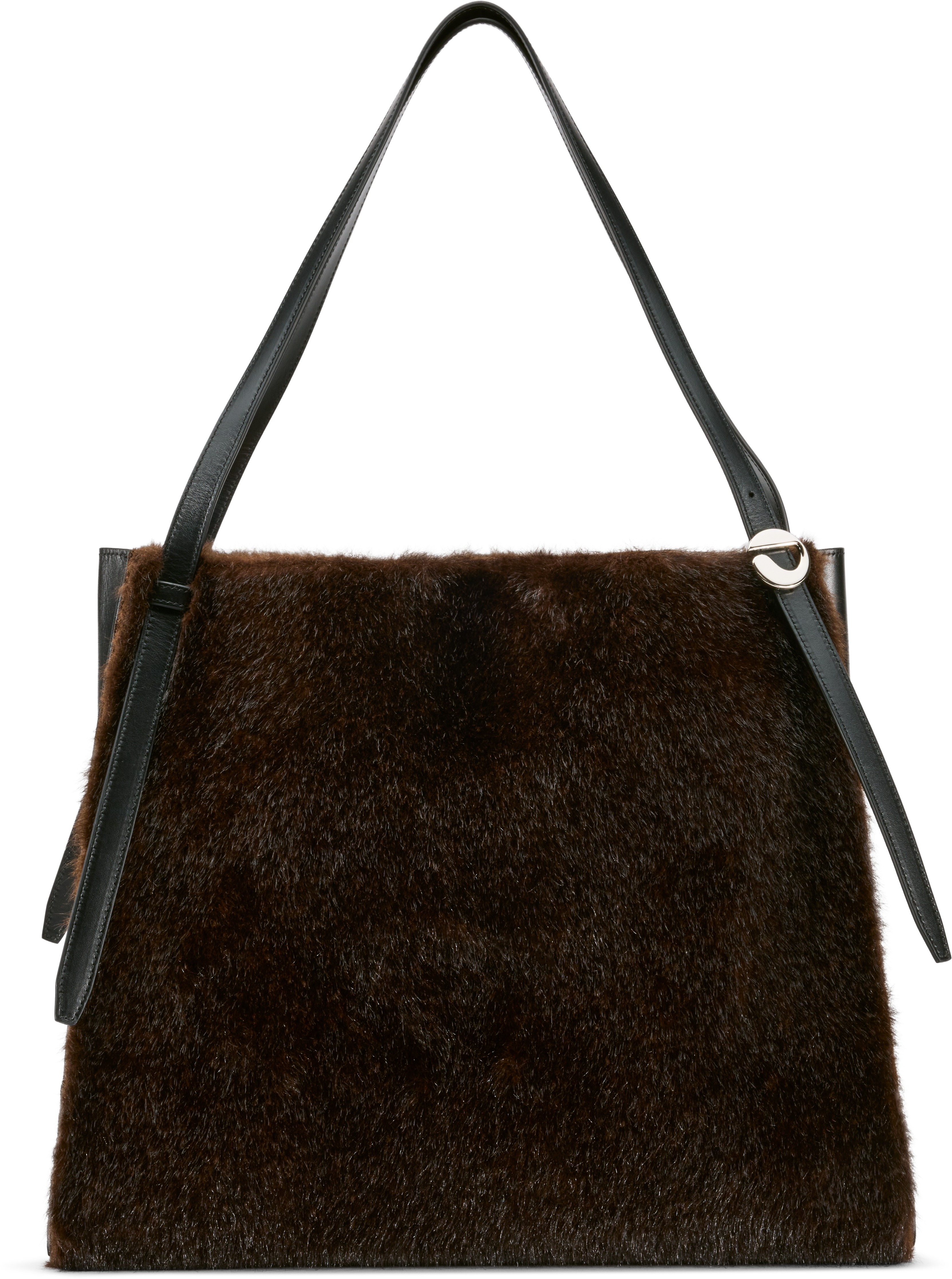 Coperni Faux Fur Belt Tote Bag