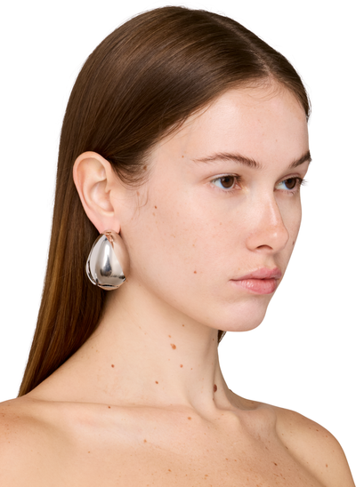 Coperni XL Logo Creole Earrings