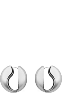Picture of XL Logo Creole Earrings