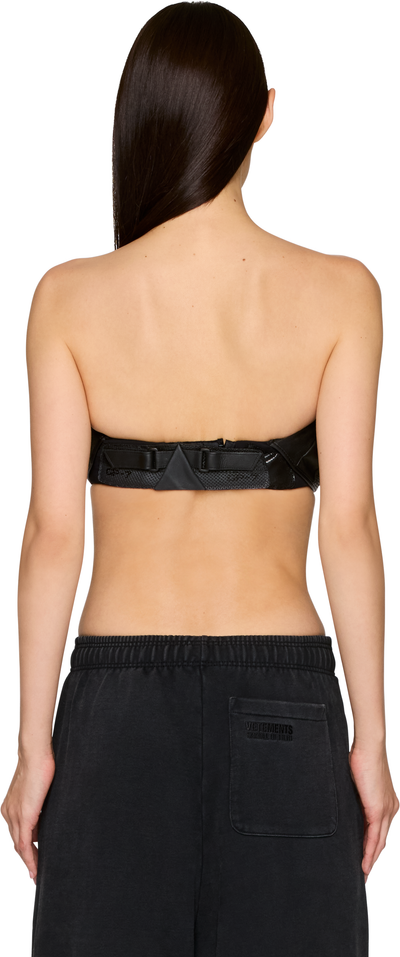 VETEMENTS Biker Gloves Bra Top