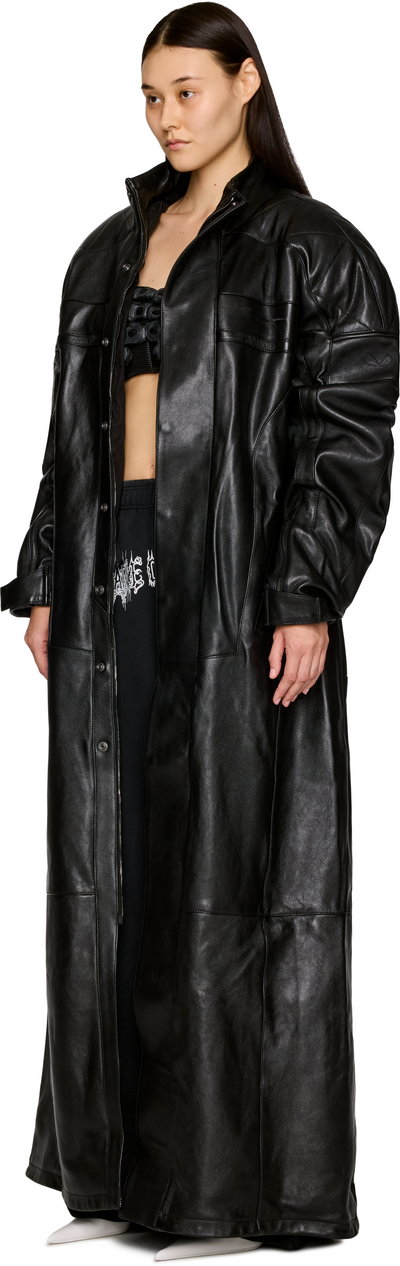 VETEMENTS Moto Leather Coat