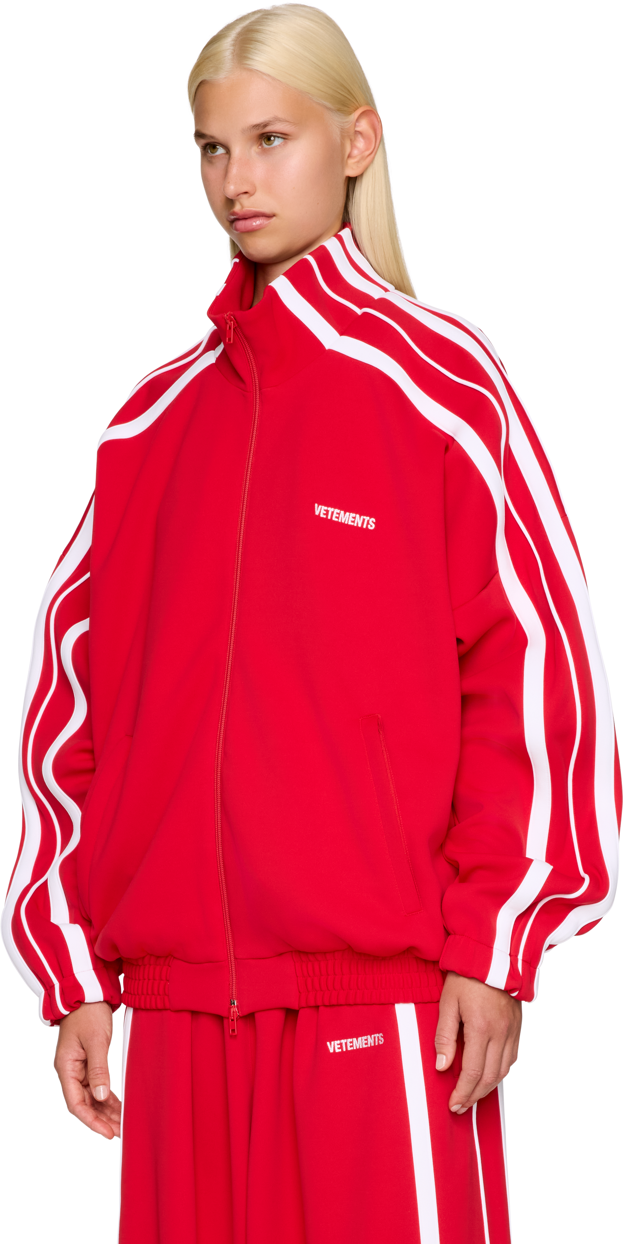 VETEMENTS Gym Track Jacket