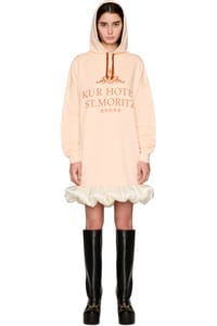 Picture of 'Kur Hotel St. Moritz' Hoodie Mini Dress