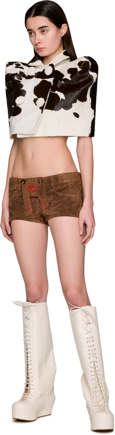 Laura Andraschko Lederhosen Leather Shorts
