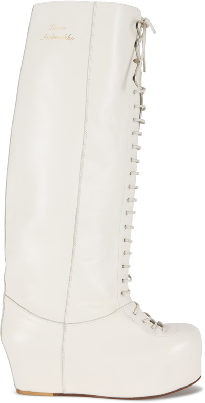 Laura Andraschko Ice Skate Tall Boots