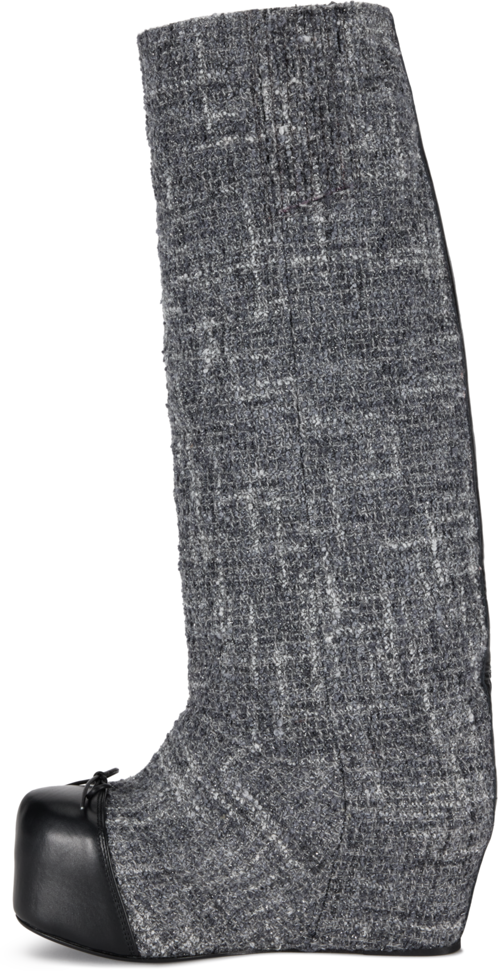 Laura Andraschko Tweed Riding Ballerina Tall Boots