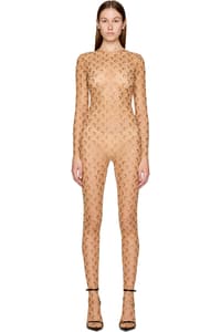 Picture of Couture Recycled Moon Strass Jersey Catsuit