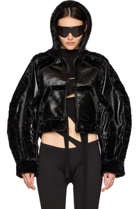 Picture of Fitted Multiline Shearling Jacket
