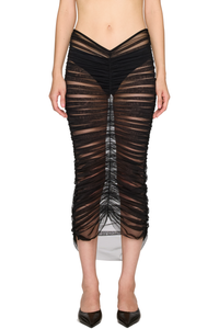 Picture of Ruched Midi Skirt