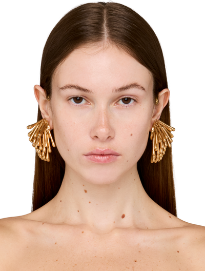Hugo Kreit Pin Ball Earrings