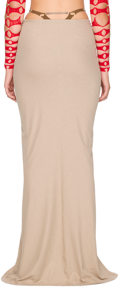 Rui G-String Zip Maxi Skirt