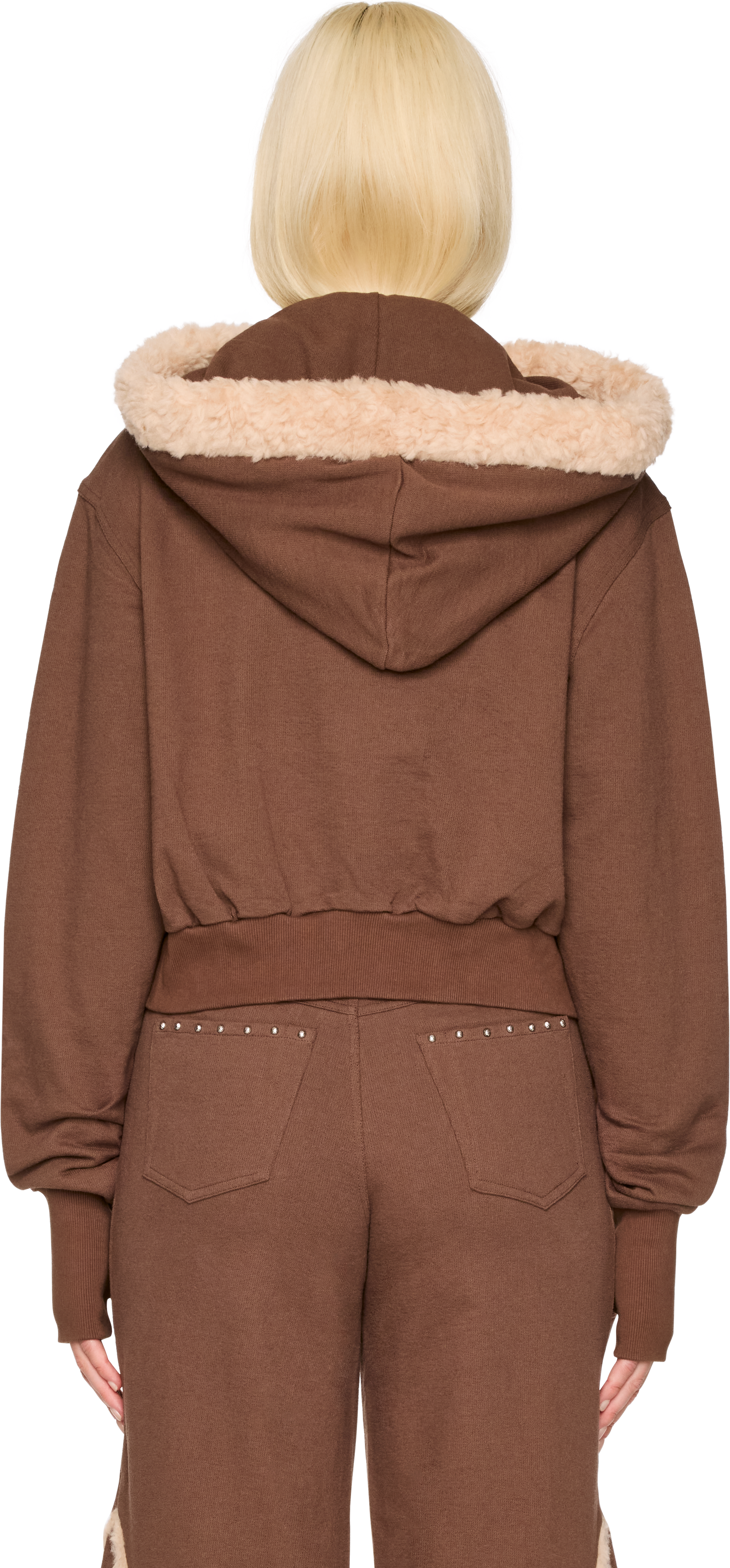 Rui Detachable Hood Combo Short Jacket Hoodie