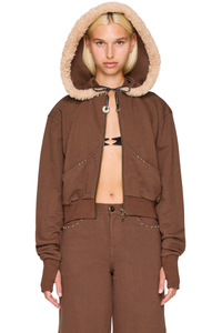 Picture of Detachable Hood Combo Short Jacket Hoodie