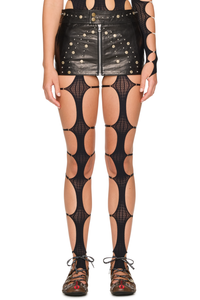 Picture of Rivet Leather Mini Skirt