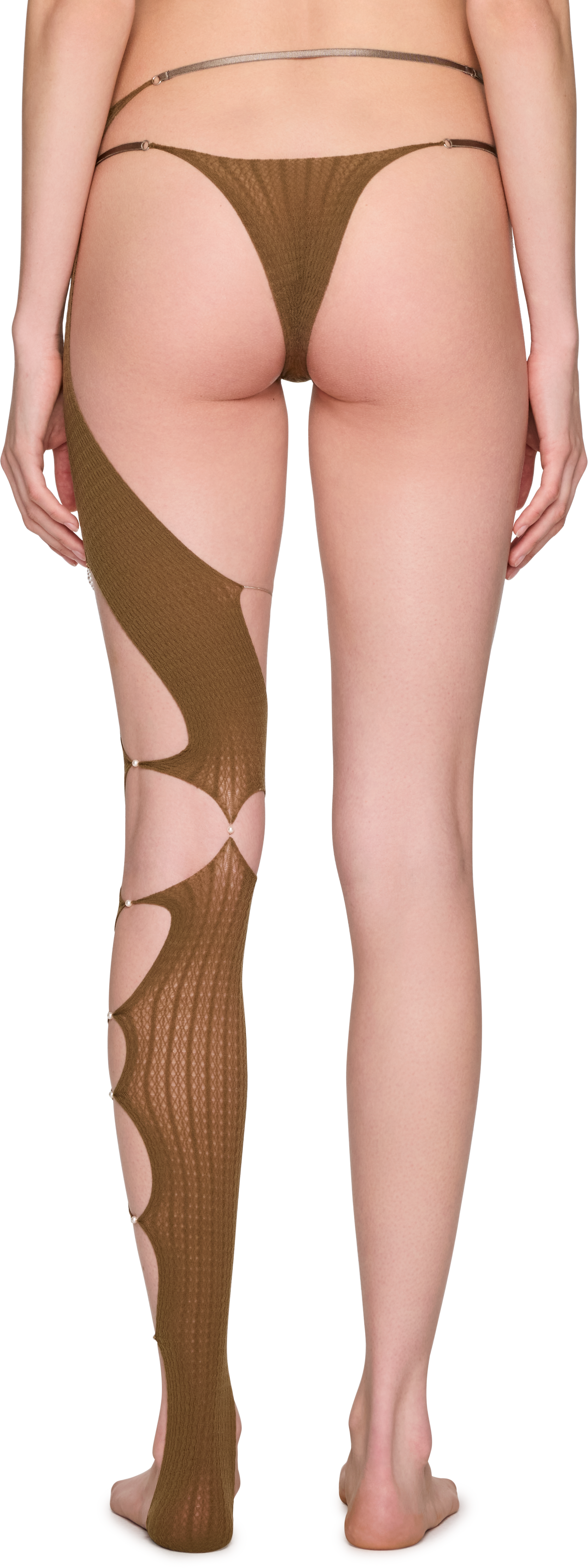 Rui Single Cut-Out Leg Stocking