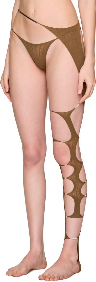Rui Single Cut-Out Leg Stocking