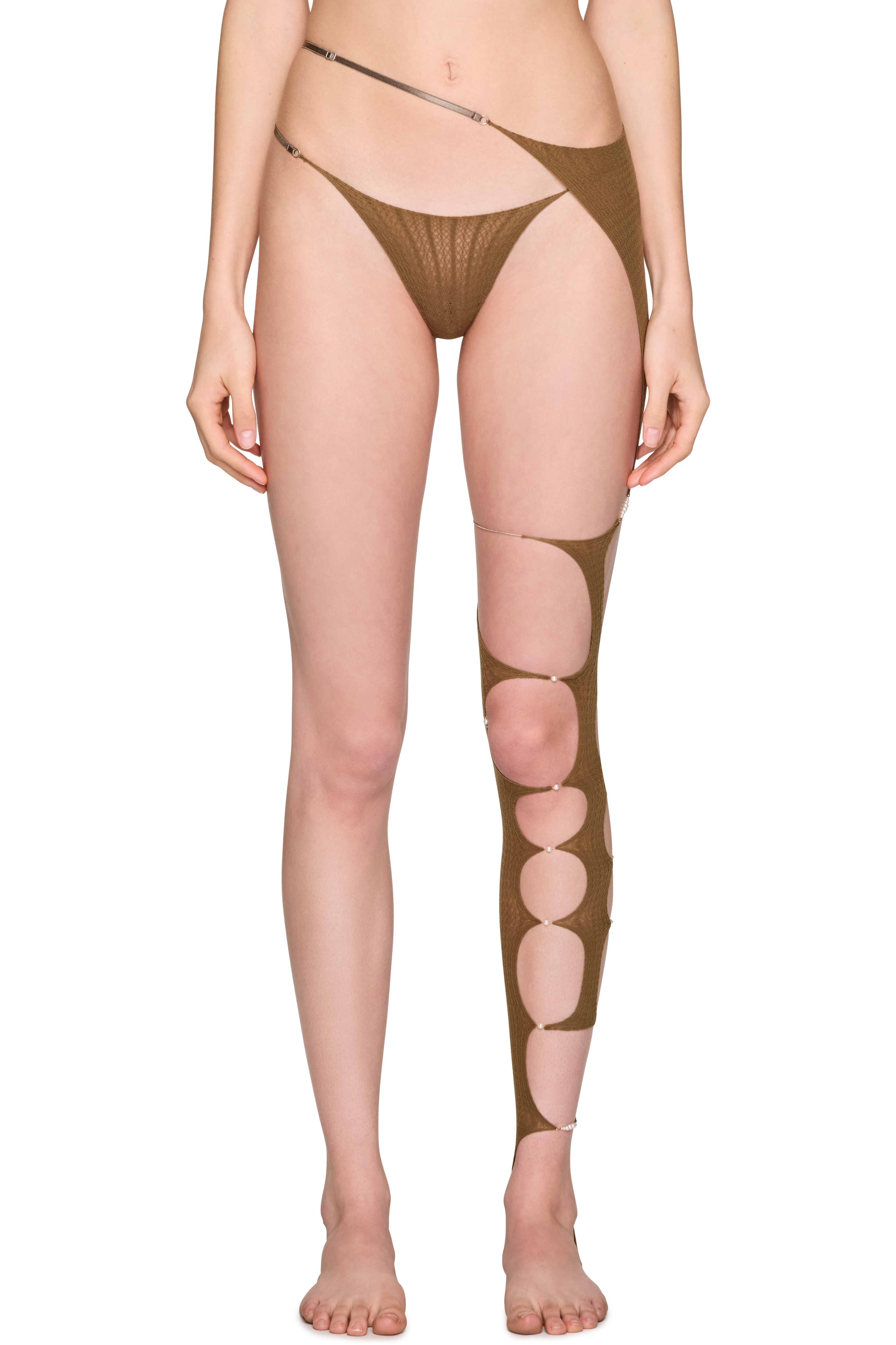 Picture of Single Cut-Out Leg Stocking