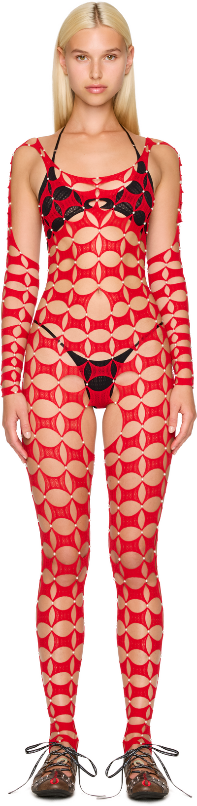 Rui Argyle Long Sleeve Unitard Catsuit