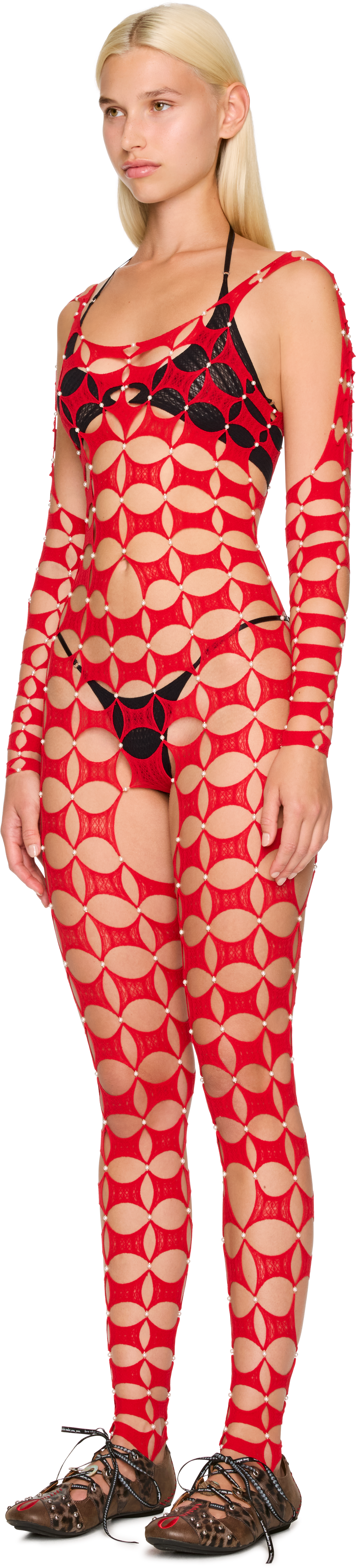 Rui Argyle Long Sleeve Unitard Catsuit