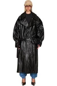 Picture of Bumbag Trench Leather Coat