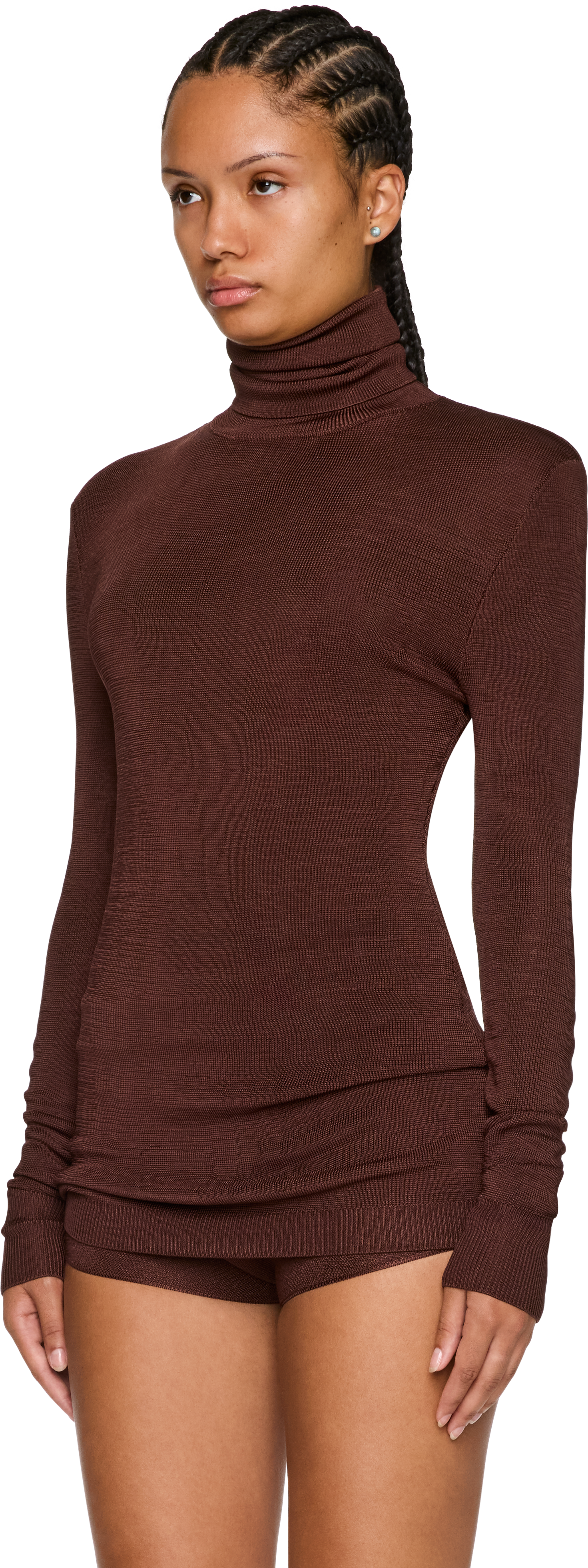 Entire Studios Turtle Neck Long Sleeve Top