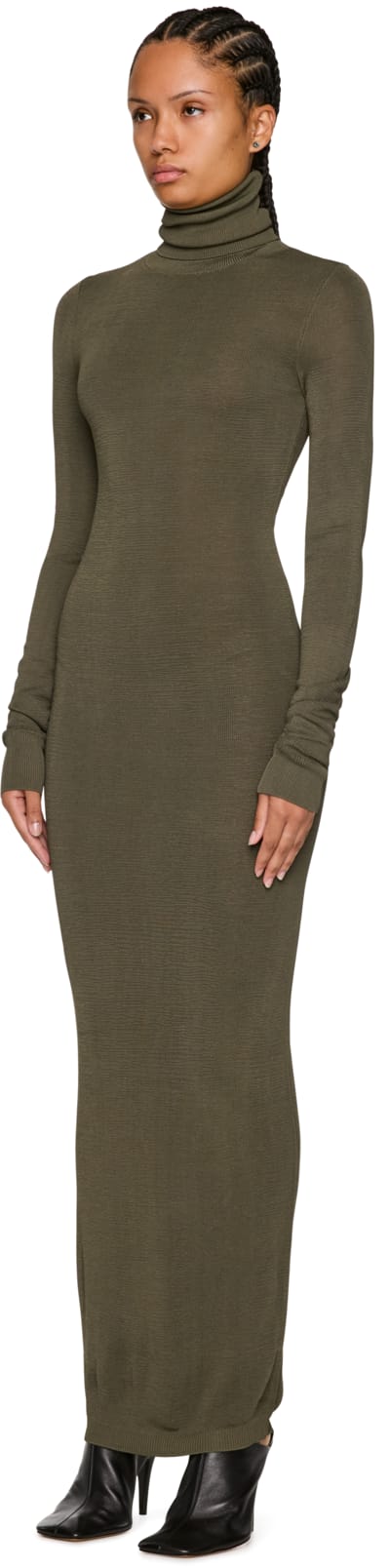 Entire Studios Turtle Neck Midi Dress